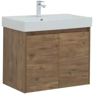 Тумба под раковину Aquanet Nova Lite 298852 75 см дуб рустикальный